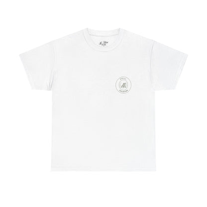 T-Shirt — Tropical Hammock Palm Tree Graphic Tee (Relax, Beach Vibes)