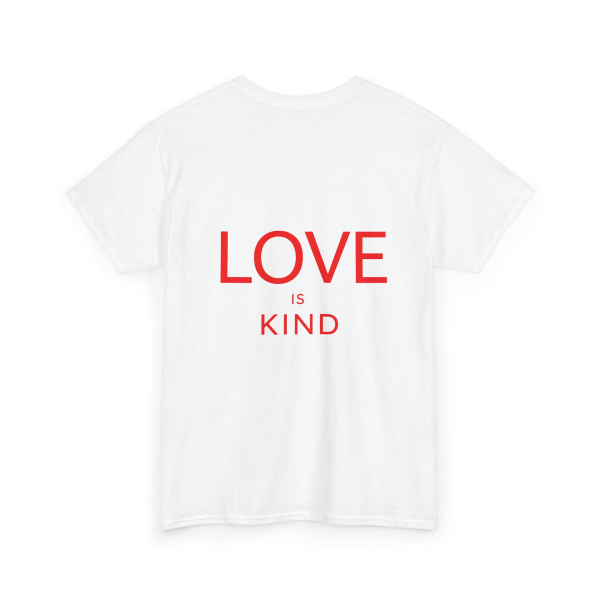 T-Shirt — "Love Is Kind" Minimal Heart Tee