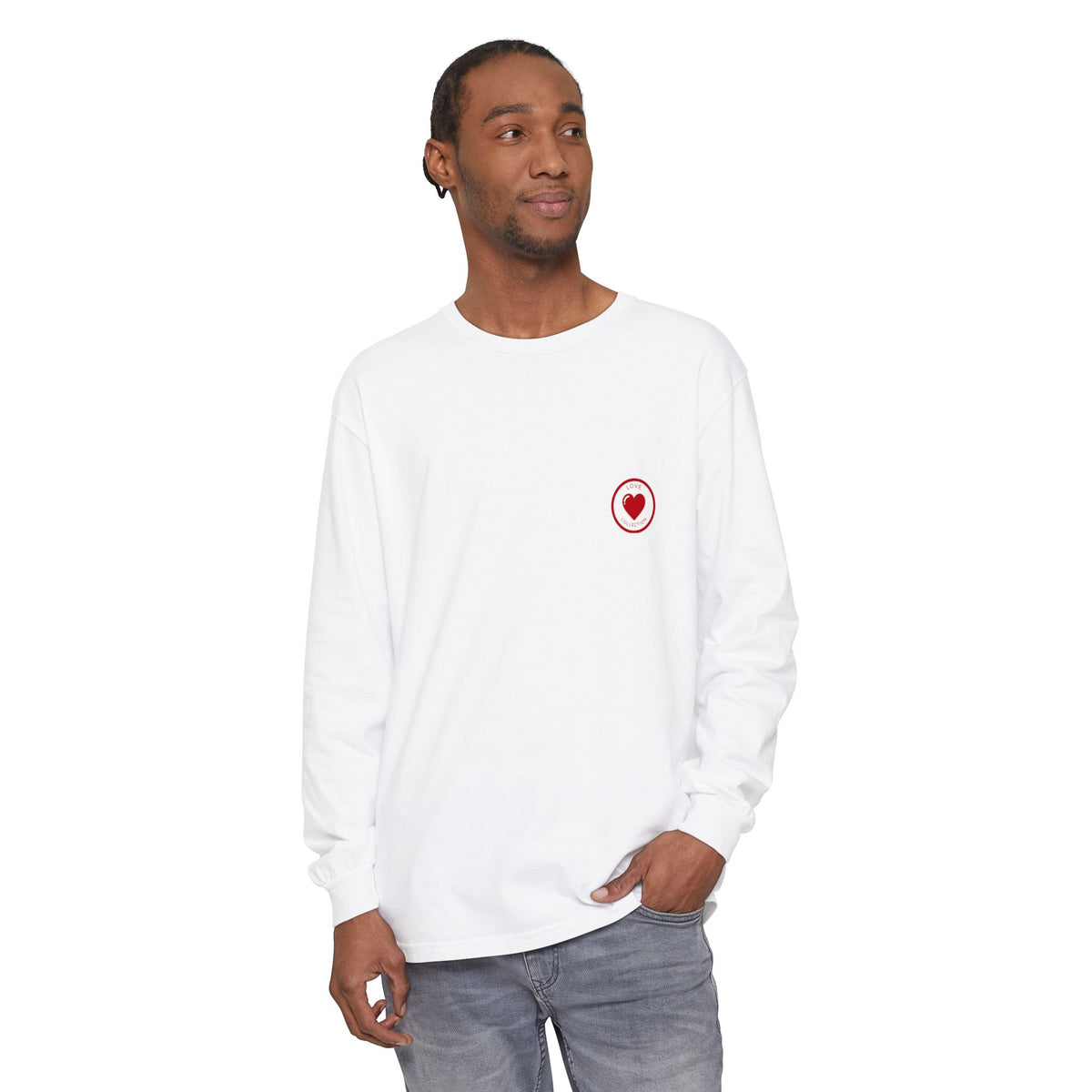 The One Dad Long Sleeve Tee — "The One" Crowned Father Design