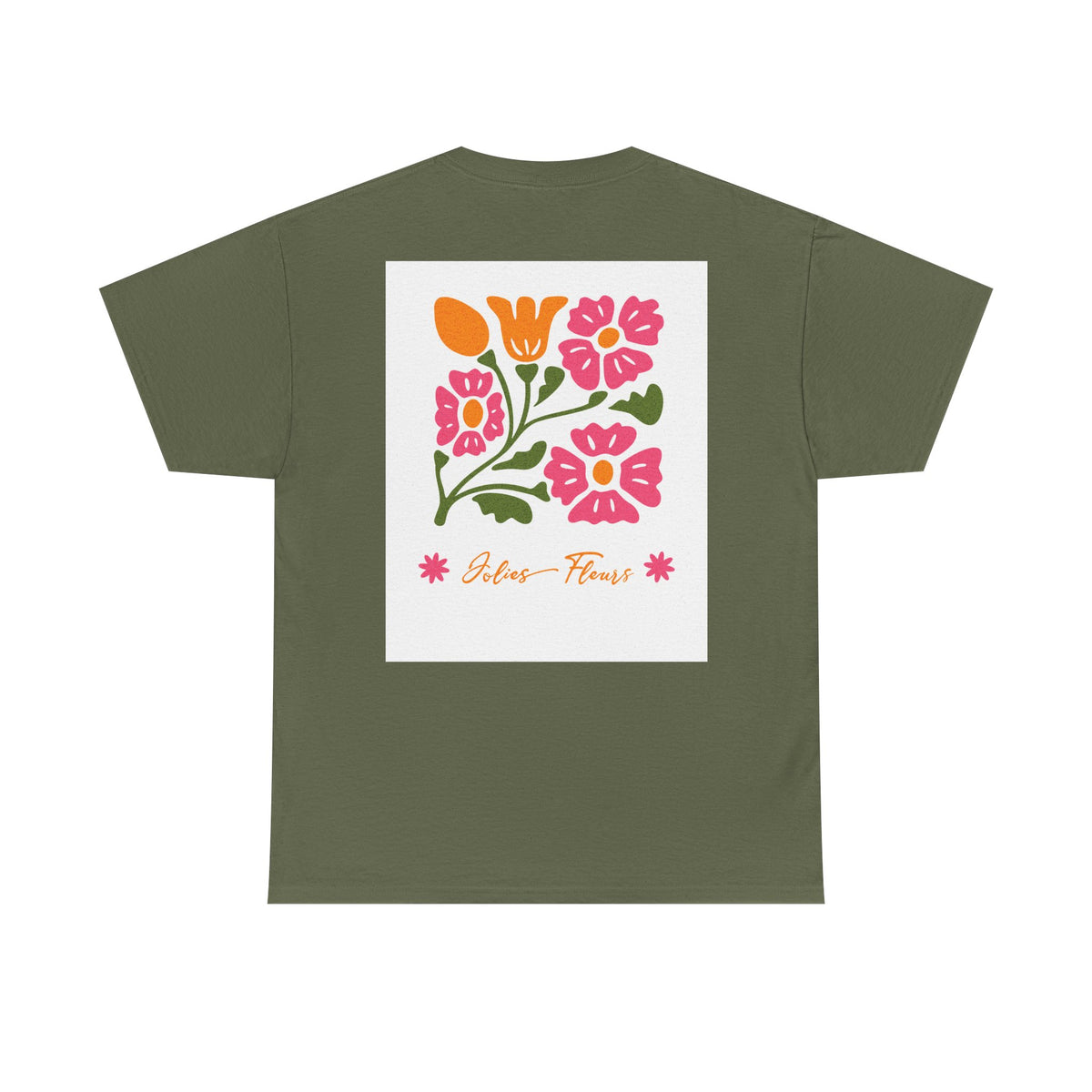 Unisex Heavy Cotton Flower Power Collection