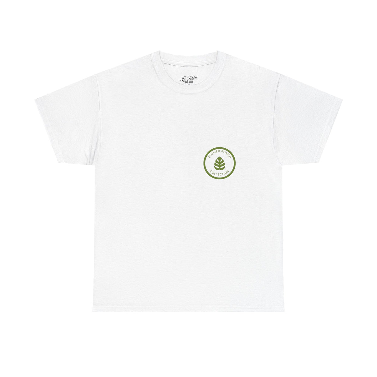 T-Shirt — Tropical Vibes Chest Logo Tee