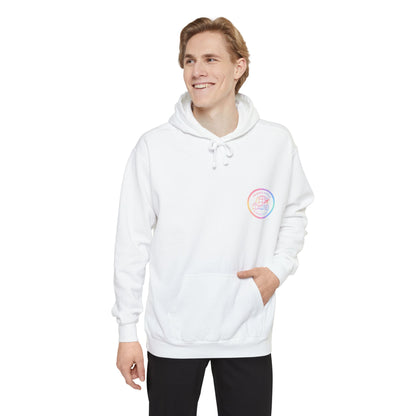 Minimal Leaf Emblem Hoodie — Eco-Inspired Chest Logo Hoodie