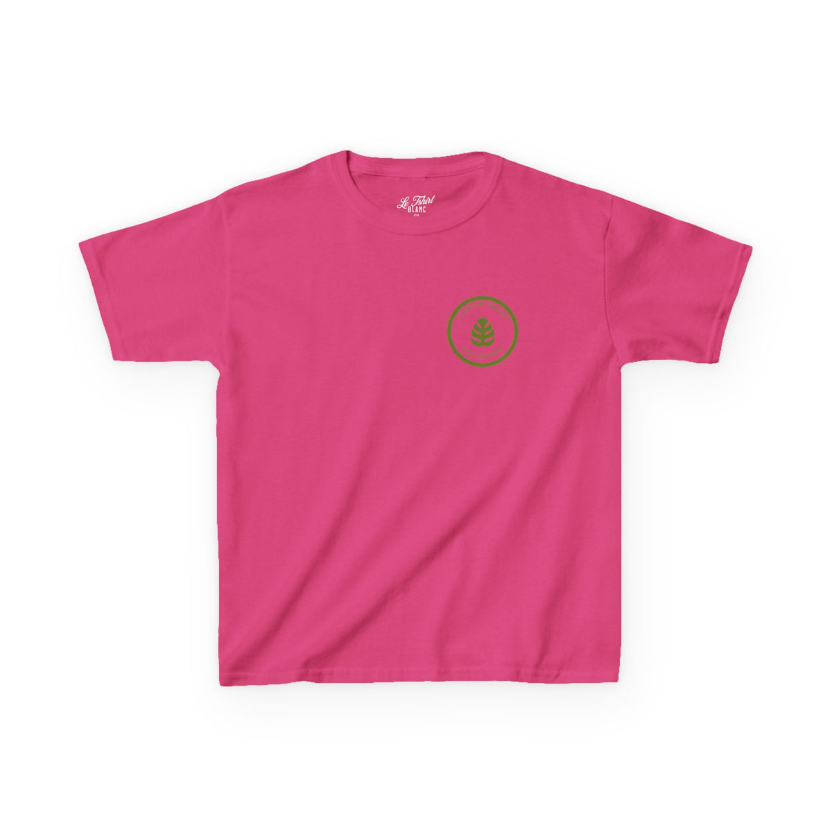 Kids Tee — Retro Floral "Believe in Flowers" Graphic