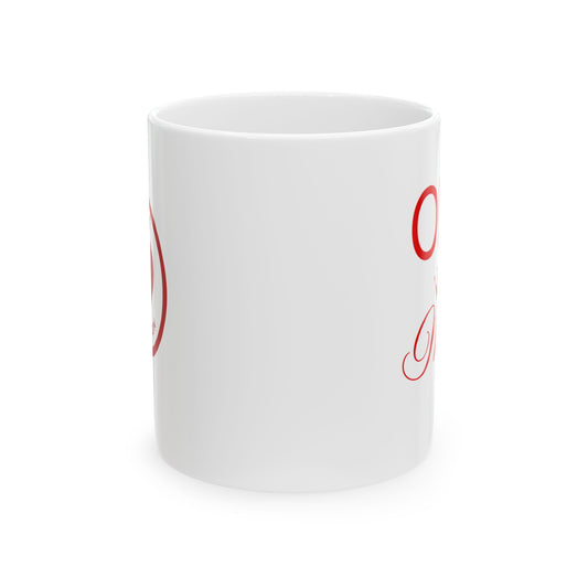 Mommy Ceramic Mug – 'Love You Mom ' Coffee Cup (11oz/15oz)