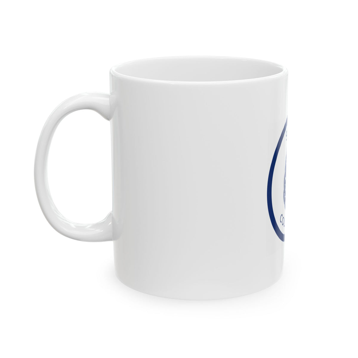 Sci-X Collection Ceramic Mug — Brain Logo Coffee Cup (11oz & 15oz)