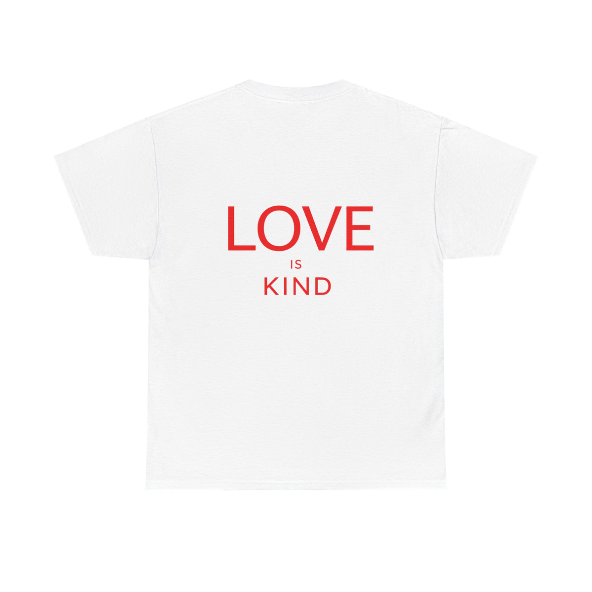 T-Shirt — "Love Is Kind" Minimal Heart Tee