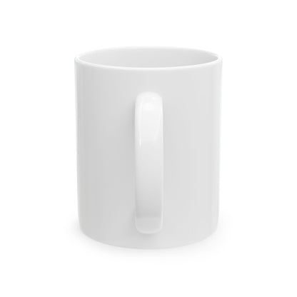 Sci-X Collection Ceramic Mug — Brain Logo Coffee Cup (11oz & 15oz)