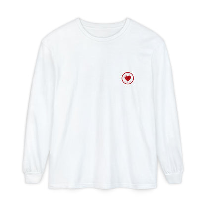 The One Dad Long Sleeve Tee — "The One" Crowned Father Design