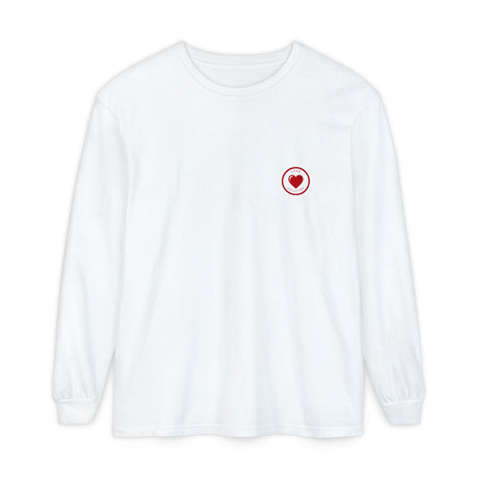 The One Dad Long Sleeve Tee — "The One" Crowned Father Design