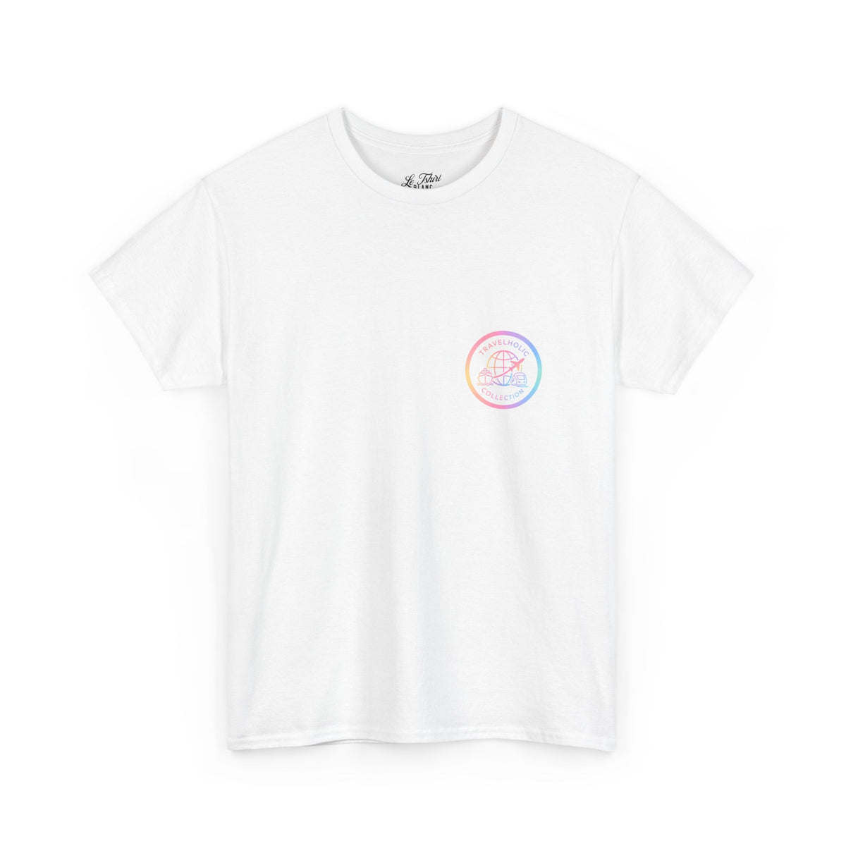 Travel Stamp Map T‑Shirt — "Been There, Can You Guess?" World Travel Tee