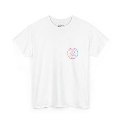Travel Stamp Map T‑Shirt — "Been There, Can You Guess?" World Travel Tee
