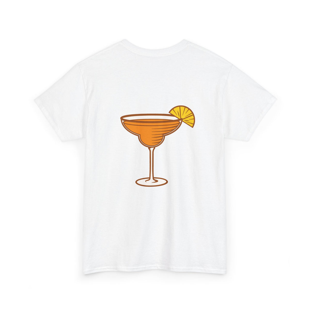 T-Shirt — Margarita Cocktail Tee with Lemon Slice (Back Graphic)