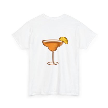T-Shirt — Margarita Cocktail Tee with Lemon Slice (Back Graphic)