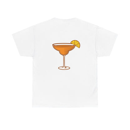 T-Shirt — Margarita Cocktail Tee with Lemon Slice (Back Graphic)