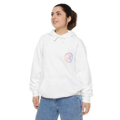 Minimal Leaf Emblem Hoodie — Eco-Inspired Chest Logo Hoodie