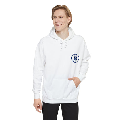 Copy of Minimal Leaf Emblem Hoodie — Organic Plant Graphic Chest Logo