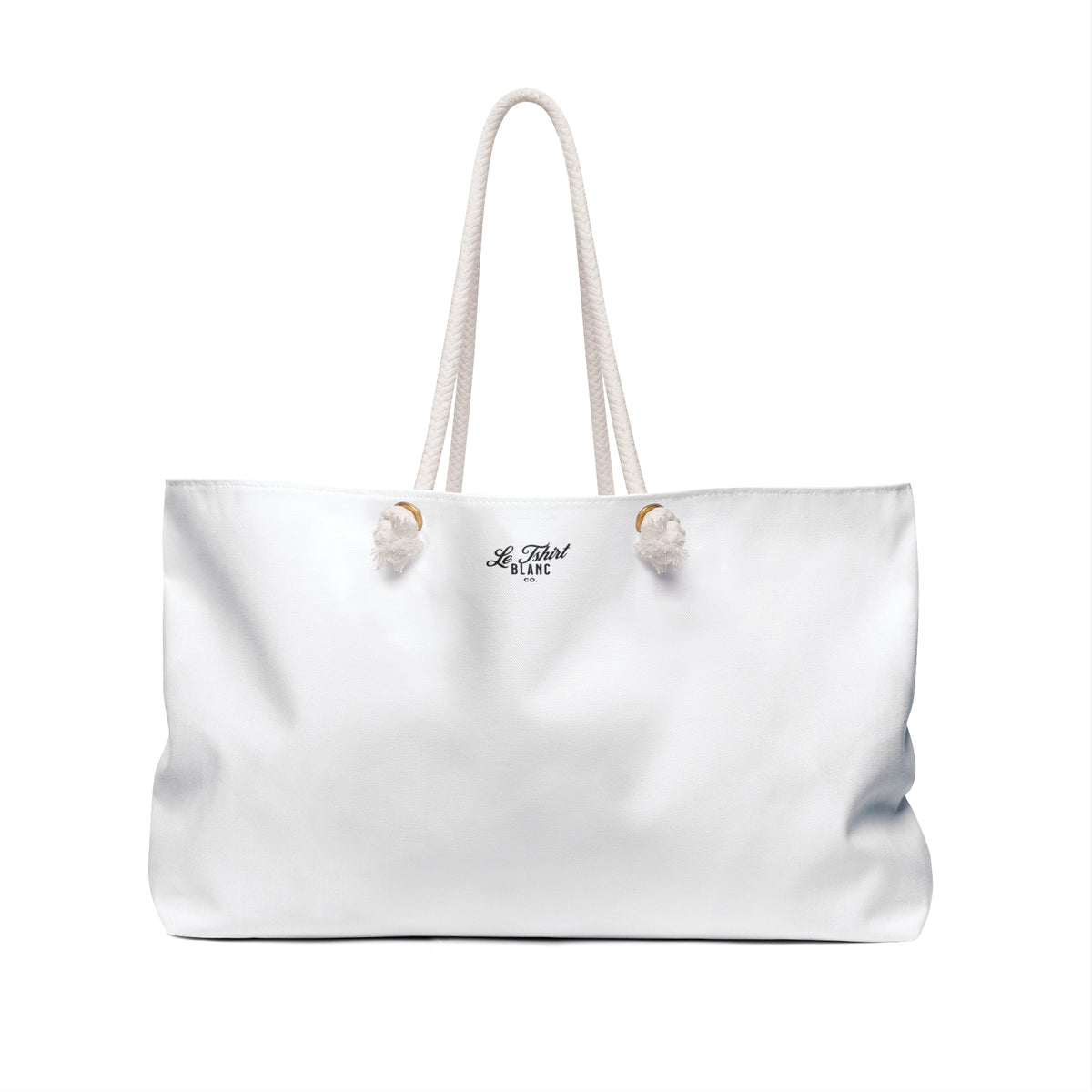 Floral Weekender Bag — Pink & Orange Bloom Travel Tote