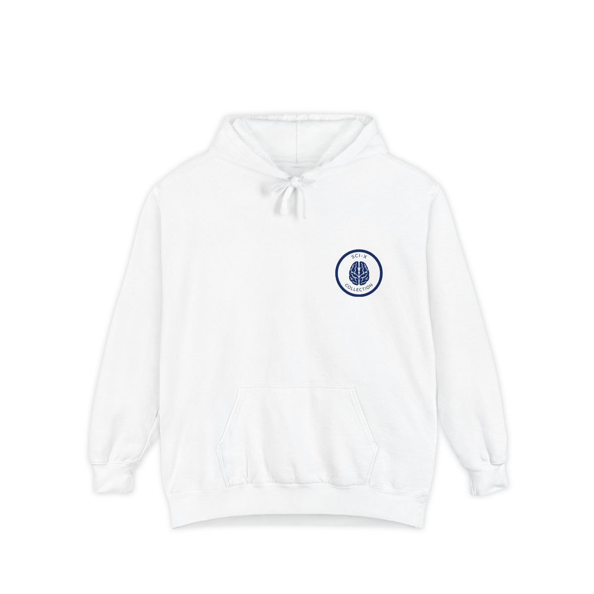Copy of Minimal Leaf Emblem Hoodie — Organic Plant Graphic Chest Logo