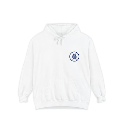 Copy of Minimal Leaf Emblem Hoodie — Organic Plant Graphic Chest Logo