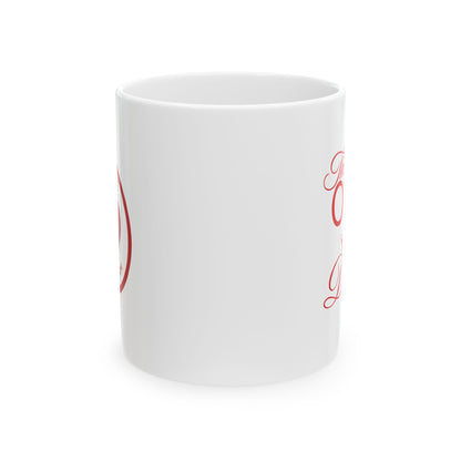 Good Vibes Daily Ceramic Mug — Inspirational Script Coffee Cup (11oz & 15oz)